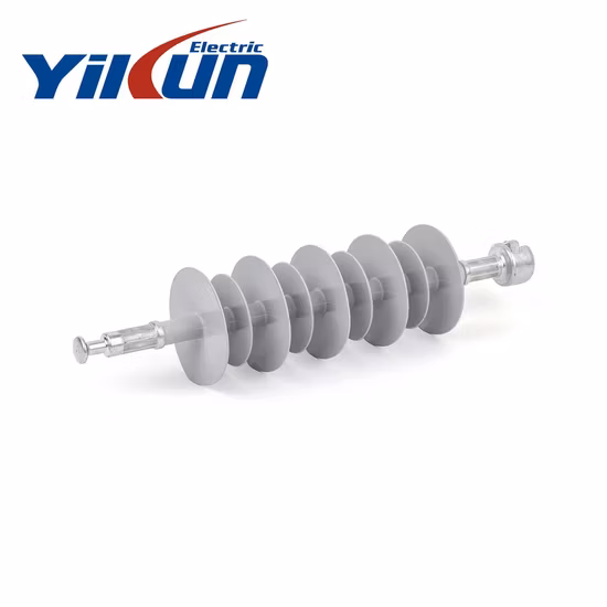 Isolante per sollecitazione/sospensione/deformazione in polimero composito da 11 kV-33 kV 70 kn con alloggiamento in silicone