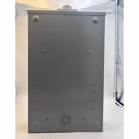 Base per contatore per banca del latte in acciaio zincato ANSI 13jaws 20A con mozzo vuoto ad anello