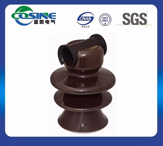 Isolante per sospensione in ceramica/Isolatore per montante in porcellana/Isolante per perno in ceramica