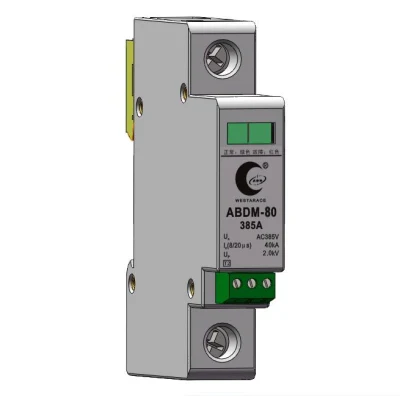 Sistema di protezione da sovratensione AC/DC sistema a bassa tensione 60-120ka 385V Scaricatore di sovratensione SPD parafulmine