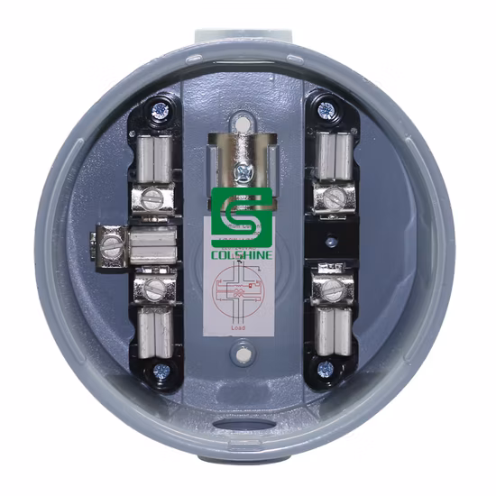 Presa/presa per contatore elettrico da 100 A