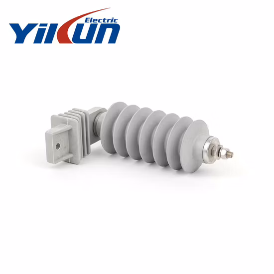 Scaricatore da fulmine/scaricatore di sovratensione polimerico all'ossido di metallo da 12 kV, 24 kV, 36 kV 10 kA